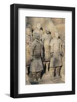 Museum of the Terracotta Warriors, Shaanxi Province, China-G & M Therin-Weise-Framed Photographic Print