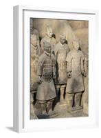 Museum of the Terracotta Warriors, Shaanxi Province, China-G & M Therin-Weise-Framed Photographic Print