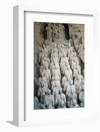 Museum of the Terracotta Warriors, Shaanxi Province, China-G & M Therin-Weise-Framed Photographic Print