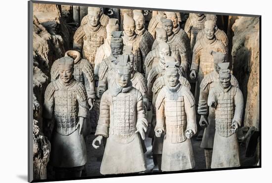 Museum of the Terracotta Warriors, Shaanxi Province, China-G & M Therin-Weise-Mounted Photographic Print