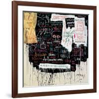 Museum Security (Broadway Meltdown), 1983-Jean-Michel Basquiat-Framed Giclee Print