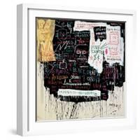 Museum Security (Broadway Meltdown), 1983-Jean-Michel Basquiat-Framed Giclee Print