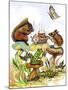 Mushroom Birthday Tea Party-Judy Mastrangelo-Mounted Giclee Print