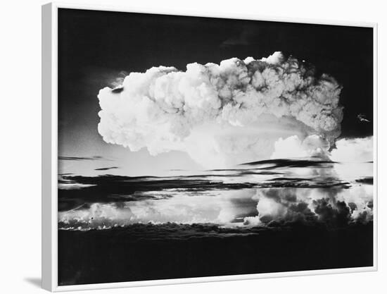Mushroom Cloud from a Nuclear Test-null-Framed Photographic Print