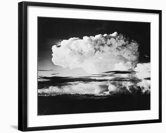 Mushroom Cloud from a Nuclear Test-null-Framed Photographic Print