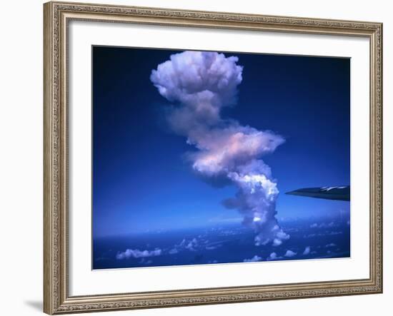 Mushroom Cloud from Atom Bomb Test-null-Framed Photographic Print