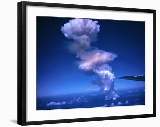 Mushroom Cloud from Atom Bomb Test-null-Framed Photographic Print