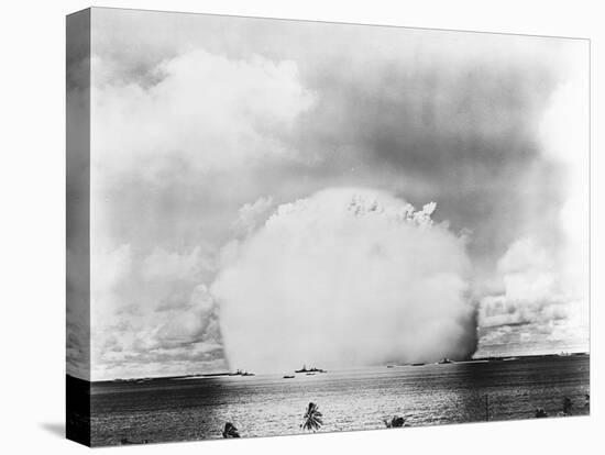 Mushroom Cloud from Baker Atomic Bomb Test-null-Stretched Canvas