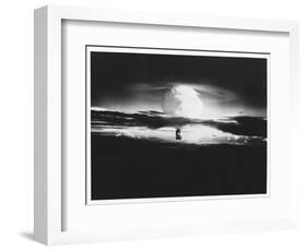 Mushroom Cloud from Hydrogen Bomb-null-Framed Photographic Print