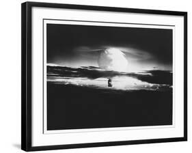 Mushroom Cloud from Hydrogen Bomb-null-Framed Photographic Print
