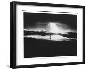 Mushroom Cloud from Hydrogen Bomb-null-Framed Premium Photographic Print