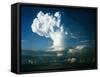 Mushroom Cloud from Nuclear Testing-null-Framed Stretched Canvas