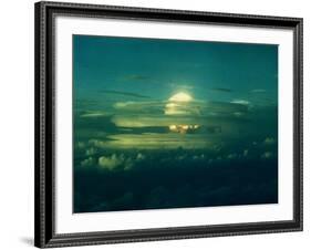 Mushroom Cloud from Nuclear Testing-null-Framed Photographic Print