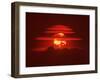 Mushroom Cloud from the World's First Hydrogen Fusion Blast-null-Framed Photographic Print