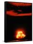 Mushroom Cloud of the Trinity Test, the First Manmade Nuclear Explosion-null-Framed Stretched Canvas