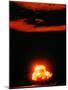 Mushroom Cloud of the Trinity Test, the First Manmade Nuclear Explosion-null-Mounted Photo