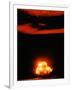 Mushroom Cloud of the Trinity Test, the First Manmade Nuclear Explosion-null-Framed Photo
