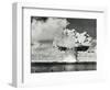 Mushroom Cloud of Water And Radioactive Material-us National Archives-Framed Photographic Print