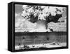 Mushroom Cloud over Bikini Atoll-null-Framed Stretched Canvas