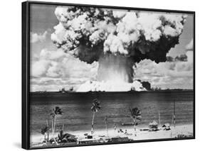 Mushroom Cloud over Bikini Atoll-null-Framed Photographic Print