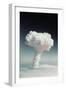 Mushroom Cloud Rising over Ocean-null-Framed Photographic Print