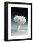 Mushroom Cloud Rising over Ocean-null-Framed Photographic Print