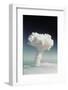 Mushroom Cloud Rising over Ocean-null-Framed Photographic Print