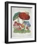 Mushroom Collection I-Chariklia Zarris-Framed Art Print