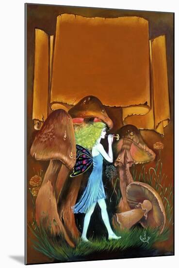 Mushroom Fairy-Judy Mastrangelo-Mounted Giclee Print