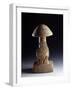 Mushroom Sculpture with a Stylized Snake-null-Framed Giclee Print