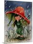 Mushroom Shelter - Jack & Jill-Ruth Bendel-Mounted Giclee Print