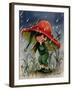 Mushroom Shelter - Jack & Jill-Ruth Bendel-Framed Giclee Print