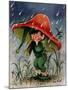 Mushroom Shelter - Jack & Jill-Ruth Bendel-Mounted Giclee Print