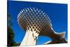 Mushroom structure, Metropol Parasol, Plaza De La Encarnacion, Seville, Andalusia, Spain-null-Stretched Canvas