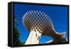 Mushroom structure, Metropol Parasol, Plaza De La Encarnacion, Seville, Andalusia, Spain-null-Framed Stretched Canvas