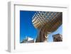 Mushroom structure, Metropol Parasol, Plaza De La Encarnacion, Seville, Andalusia, Spain-null-Framed Photographic Print