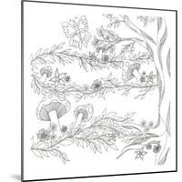 Mushroom Trees-Pam Varacek-Mounted Art Print