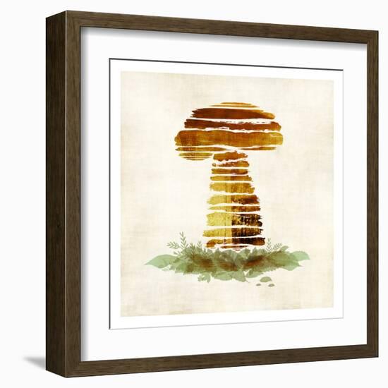 Mushroom-Kristin Emery-Framed Art Print