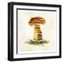 Mushroom-Kristin Emery-Framed Art Print