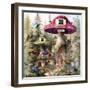 Mushroomland-Sasha-Framed Giclee Print