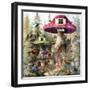 Mushroomland-Sasha-Framed Giclee Print