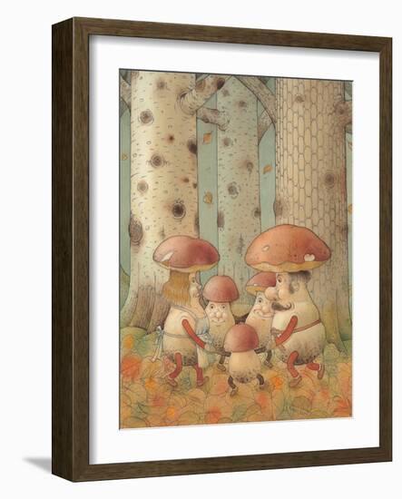 Mushrooms, 2005-Kestutis Kasparavicius-Framed Giclee Print