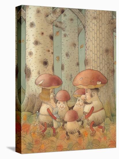 Mushrooms, 2005-Kestutis Kasparavicius-Stretched Canvas