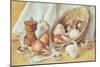 Mushrooms, Garlic, Shallots, 1992-Magda Clarke-Mounted Giclee Print