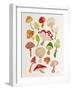 Mushrooms-Cat Coquillette-Framed Giclee Print