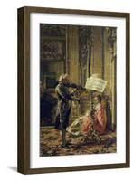 Music, 1875-Giuseppe Bazzani-Framed Giclee Print