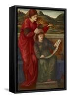 Music, 1877-Edward Burne-Jones-Framed Stretched Canvas