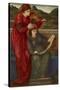 Music, 1877-Edward Burne-Jones-Stretched Canvas