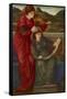 Music, 1877-Edward Burne-Jones-Framed Stretched Canvas