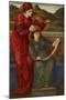 Music, 1877-Edward Burne-Jones-Mounted Premium Giclee Print